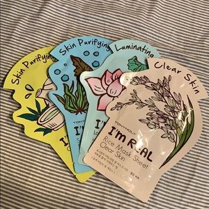 I’m Real - Tony Moly - set of four masks